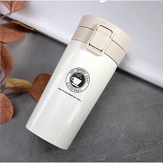 Fezda Coffee Mug Double Wall Stainless Steel Tumbler Vacuum Flask Bottle Thermo Tea Travel Thermoses Mug for Hot and Cold Price In India