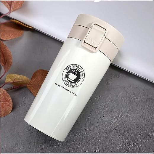 Fezda Coffee Mug Double Wall Stainless Steel Tumbler Vacuum Flask Bottle Thermo Tea Travel Thermoses Mug for Hot and Cold