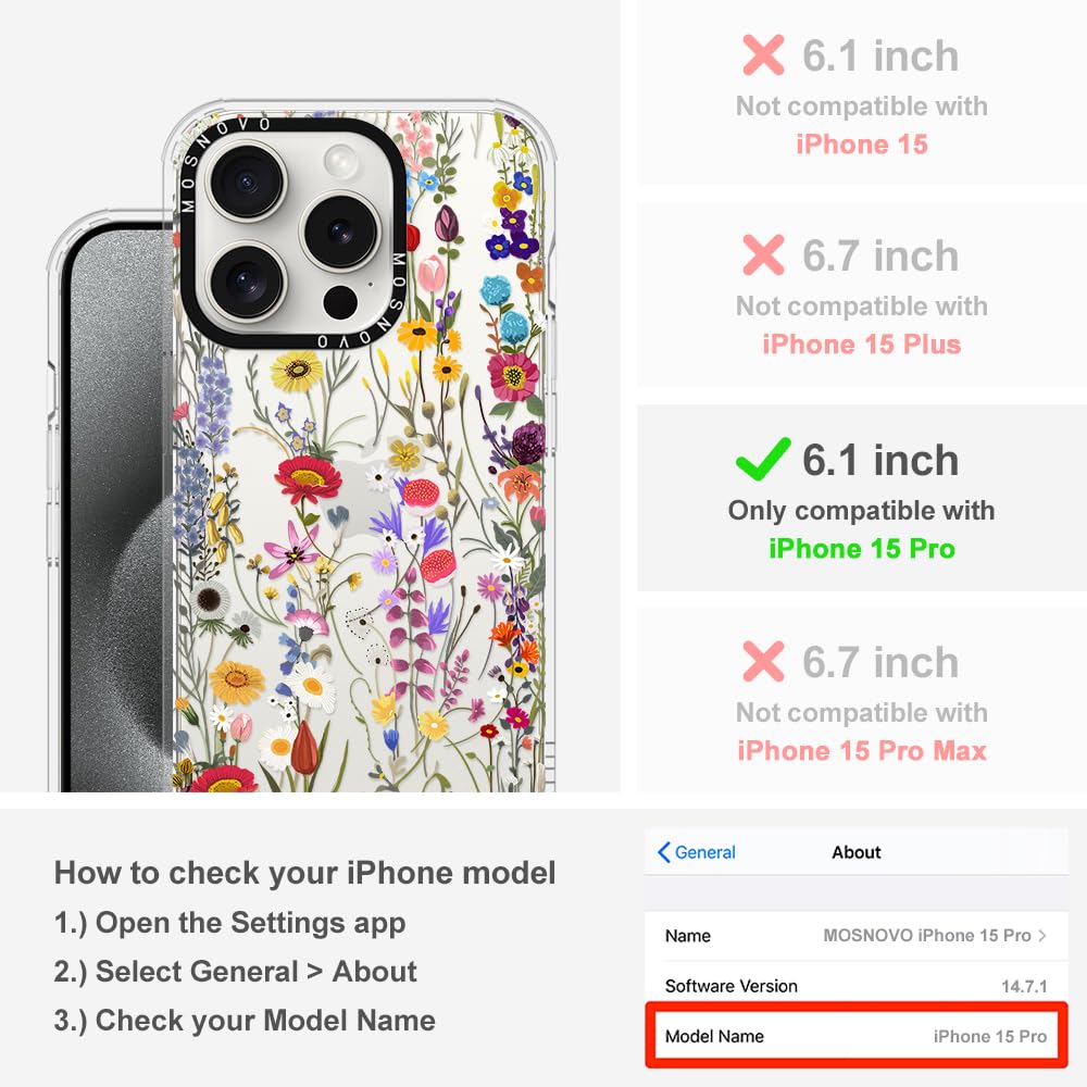 MOSNOVO Case for iPhone 15 Pro - Image 2