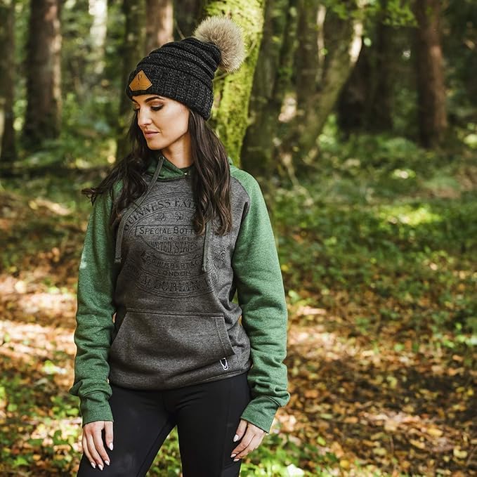 Guinness Official Merchandise Guinness Signature Hooded Sweatshirts Cotton/Polyester Blend Comfortable Hoodie - Image 3