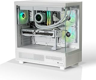 Thermaltake Gaming System Horizon Xtreme V2 Snow Edition - AMD 7800X3D / RTX 5080/ B650 WiFi/ 32GB RAM/View 270 ARGB Snow,...