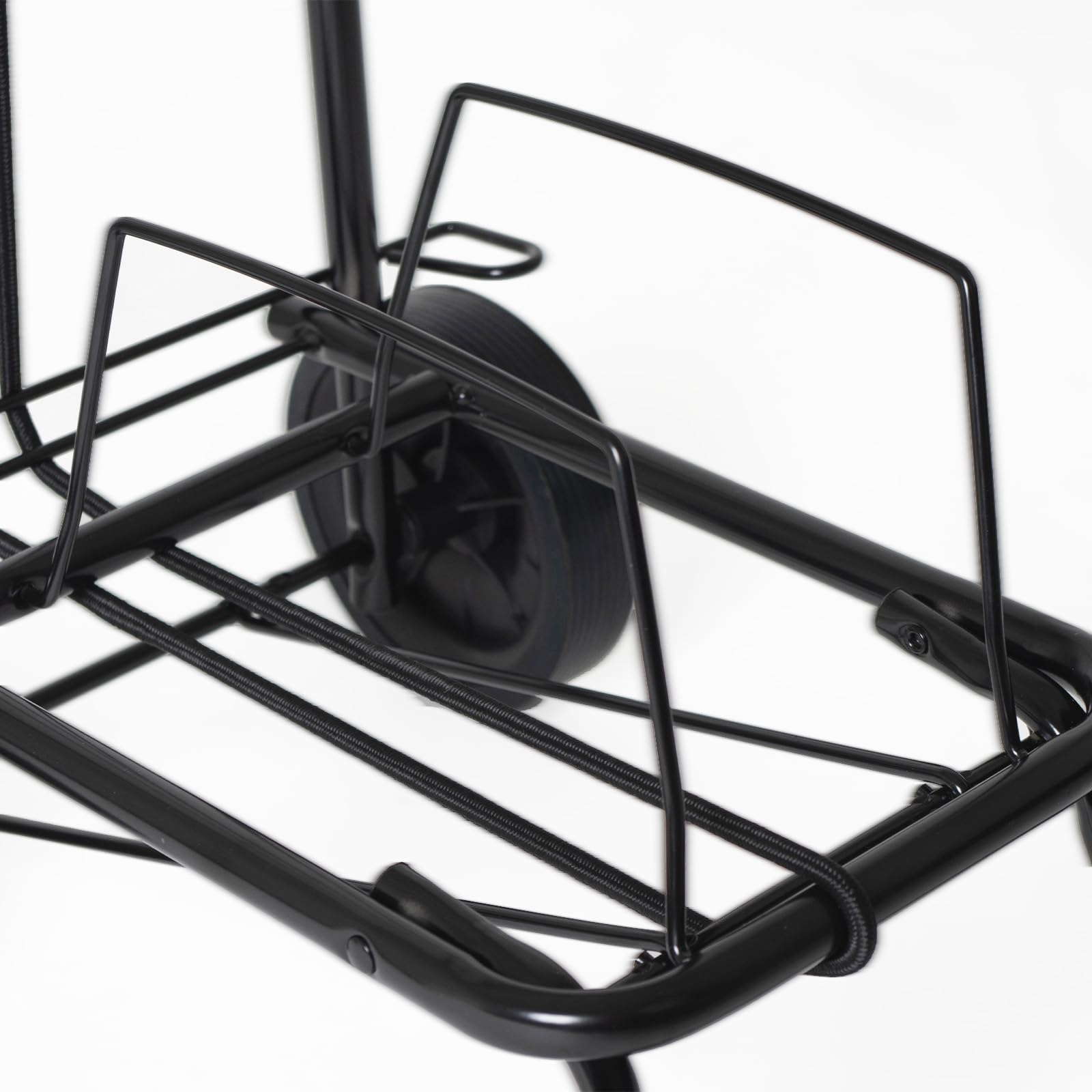 Camp-Gear - Chariot à bagages - Pliable - Acier - 35 kg, Noir