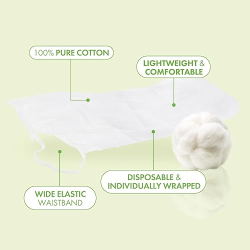 Miniatura 2 de Intrinsics Bikinis blancos desechables tamaño universal 100 unidades