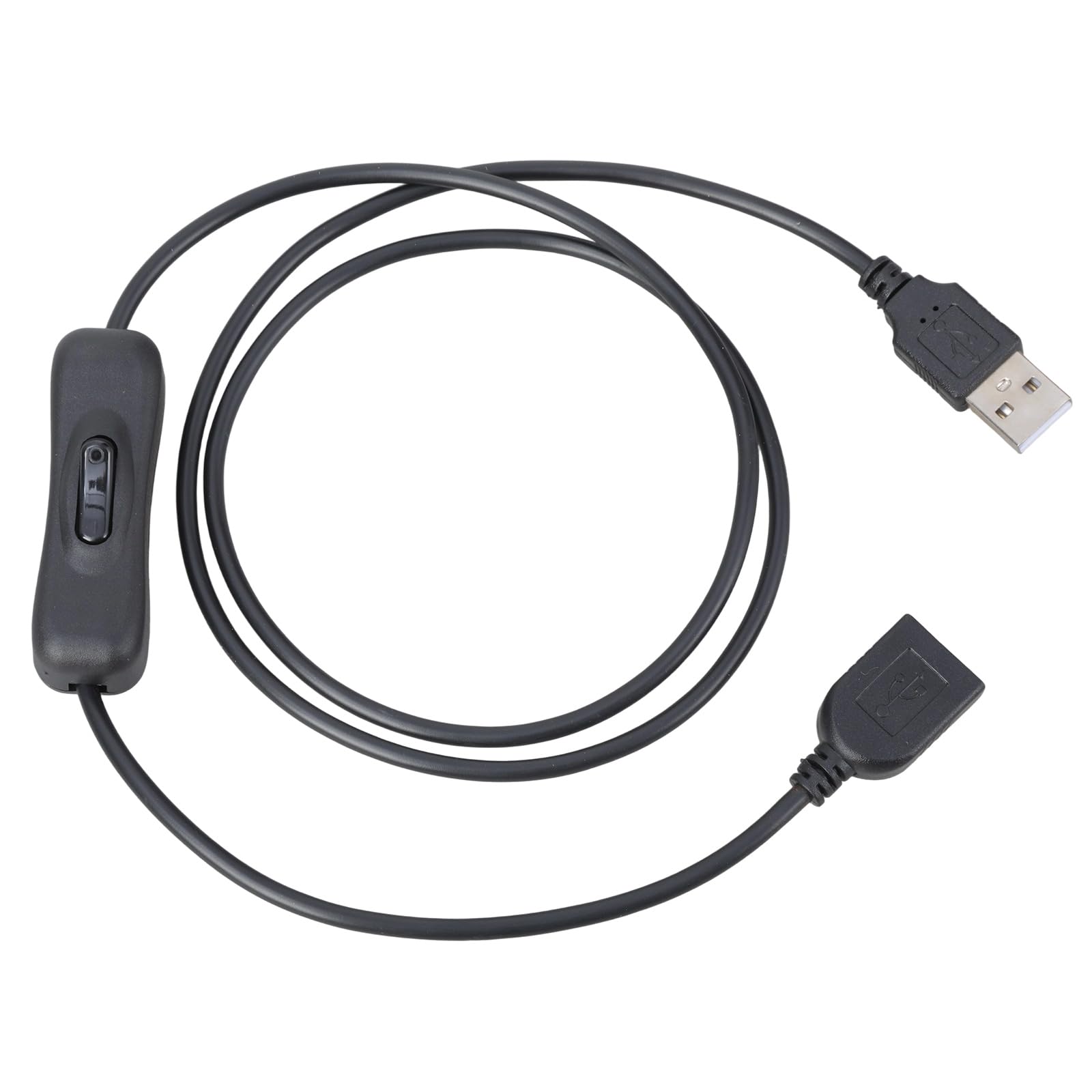 Kalttoy USB Extension Cable USB 2.0 Male to Female Extender 480mbps Data Transfer USB2.0 Extension Cable with Switches for Switches