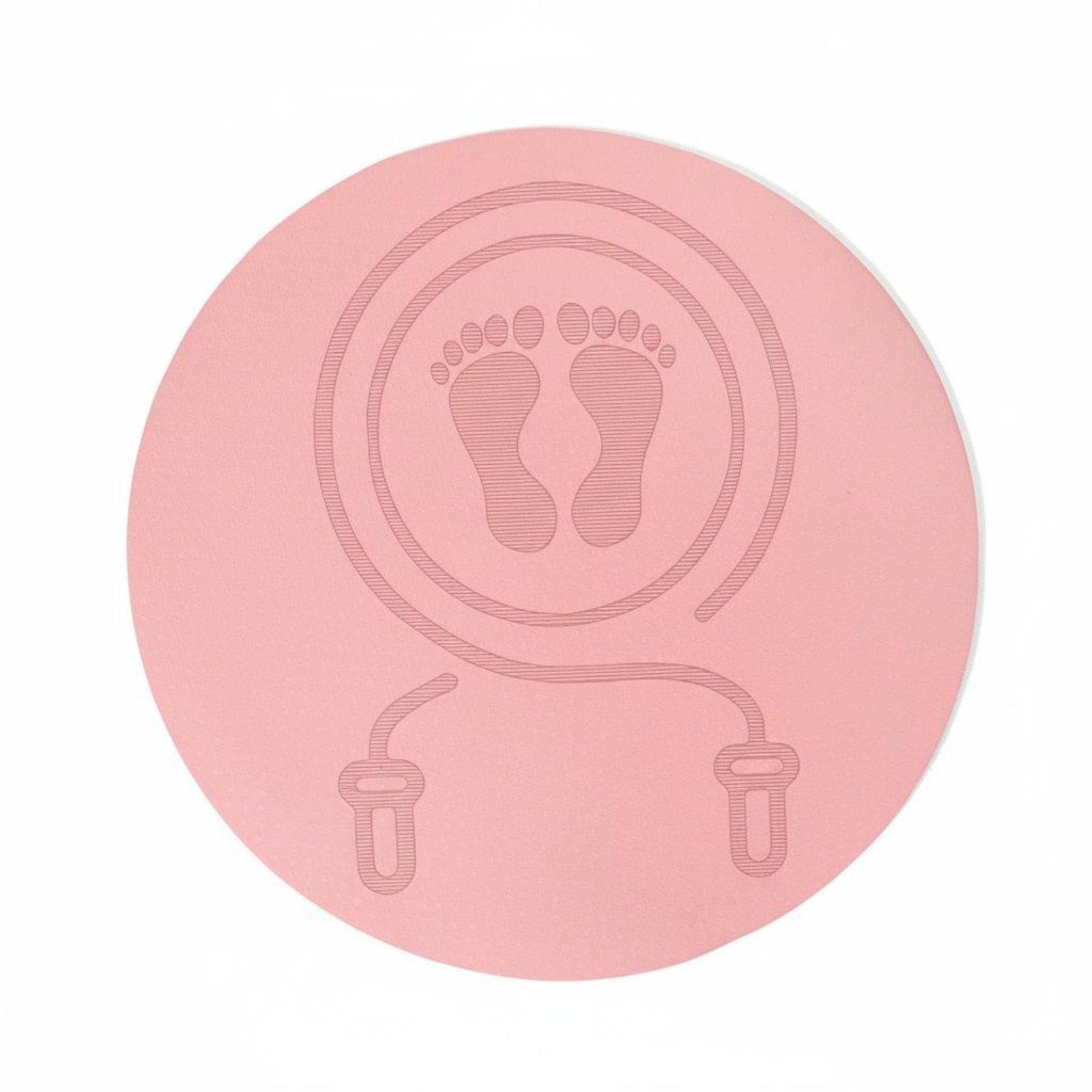Round Jump Rope Mat Soundproof Circular Skipping Mat Non-Slip Shock Absorbing Workout Pad for Indoor, Home Gym Pink 60x60x0.6cm|Sporting Goods| Fitness Running & Yoga| Fitness Equipment &-image-45