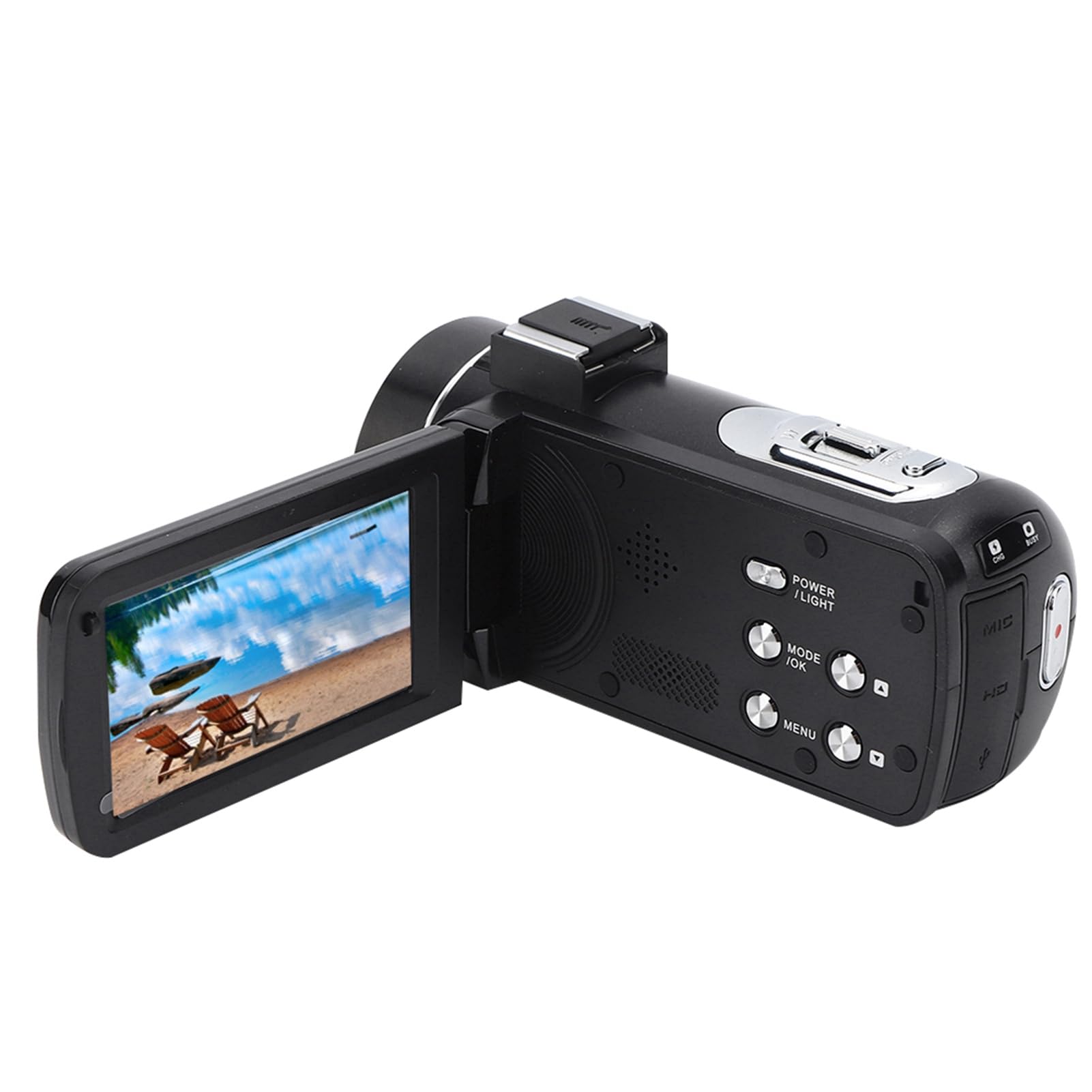 Portable Digital Video Camera,30MP 4K Antishake 1080P HD 18X Zoom 3in IPS Touch Display Screen Digital Video Camera Camcorder-image-47