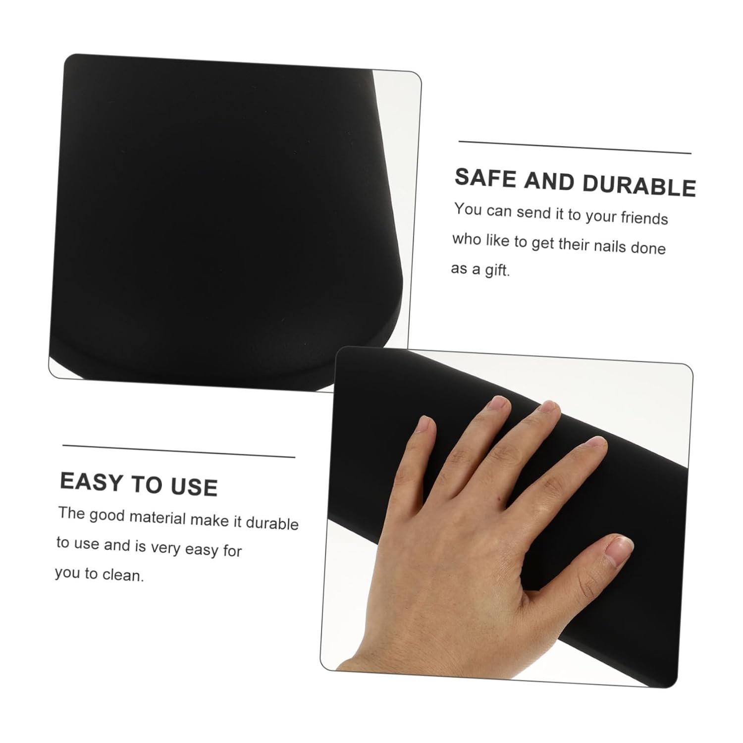 Nail Art Hand Rest Cushion Comfortable Manicure Arm Support Pillow for Salon and Home Use Desk Mat Gift for Nail Technicians and DIY Enthusiasts