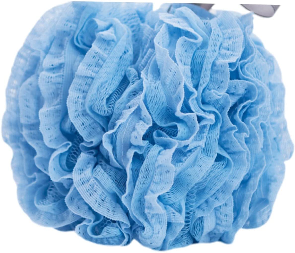 Szlifierka do ciała Travel Loofah Loofah Dish Gąbka Bubble Sponge Pufa Prysznicowa Loofah Brush Poduszka Rękawiczki Piłka do kąpieli Piłka do kąpieli Błękitna wytworna dziewczyna Kąpiel Loofah Prysz