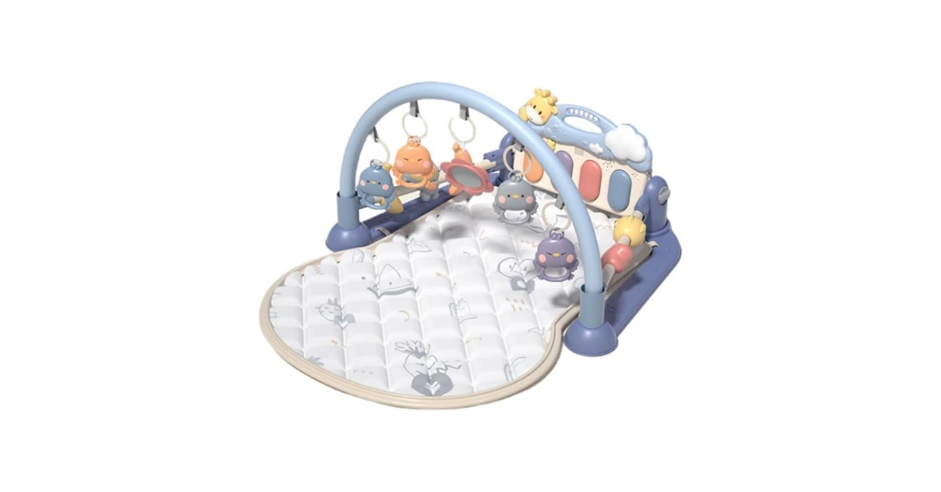 Amazon.co.jp: Cutdred ベビージムプレイマット 新生児音楽