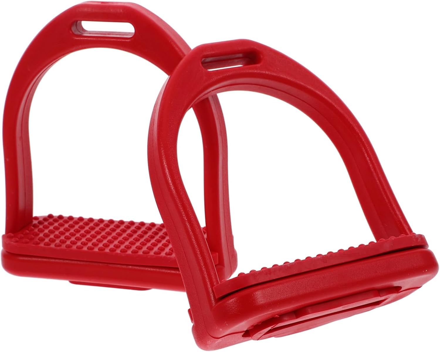 BESPORTBLE 1 Pair Equestrian Horse Saddle Stirrups Pom Safety for English Riding Flexible and Durable Design Quick Installation for Enhanced Riding Safety Stylish Accessory for Horse Tack