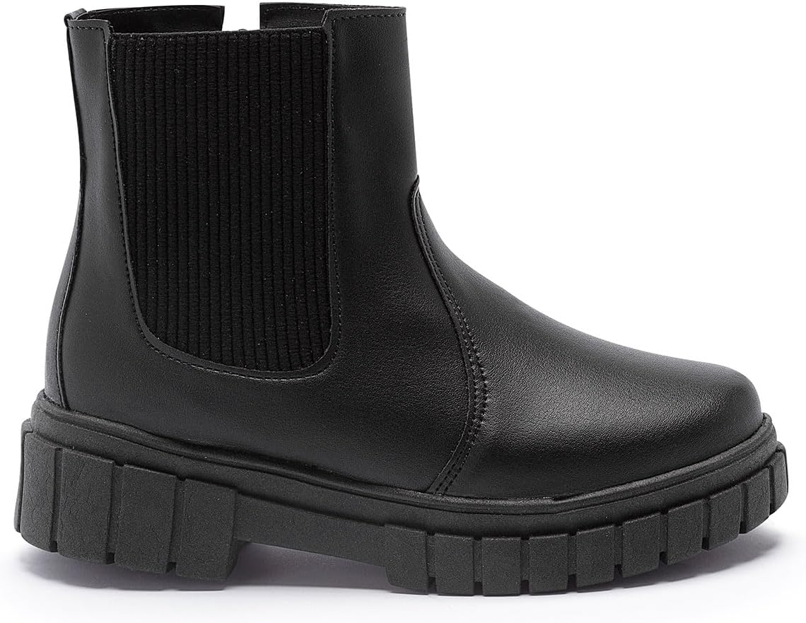 Bota Chelsea Feminina Infantil Menina Coturno Tininha