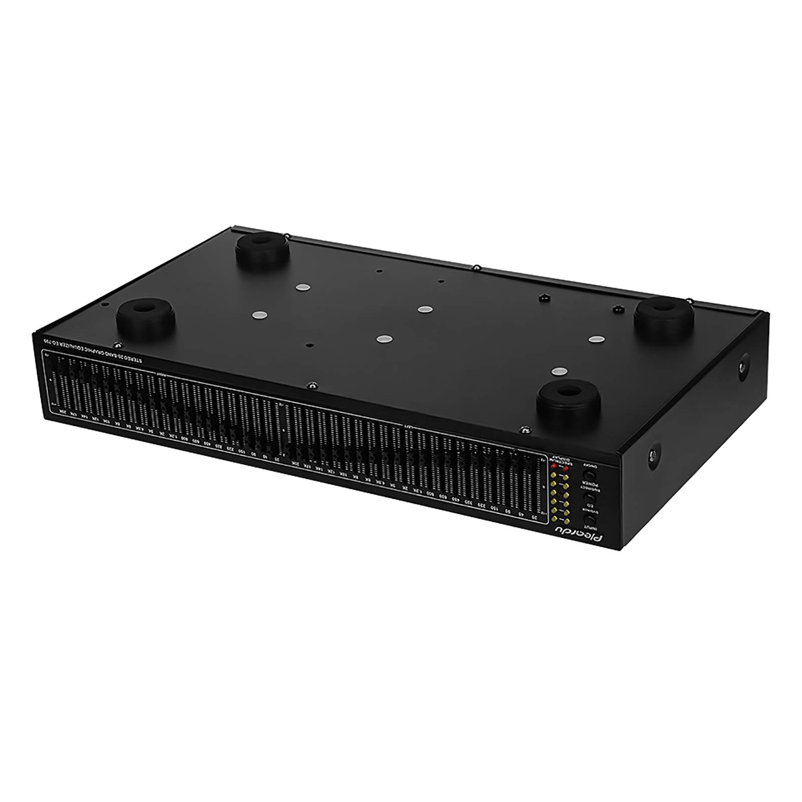 EQ-799 Ecualizador Estéreo Doble De 20 Segmentos, Preamplificador EQ Tono Agudos Medios Graves Ecualizador De 40 Vías Mezclador Equilibrado