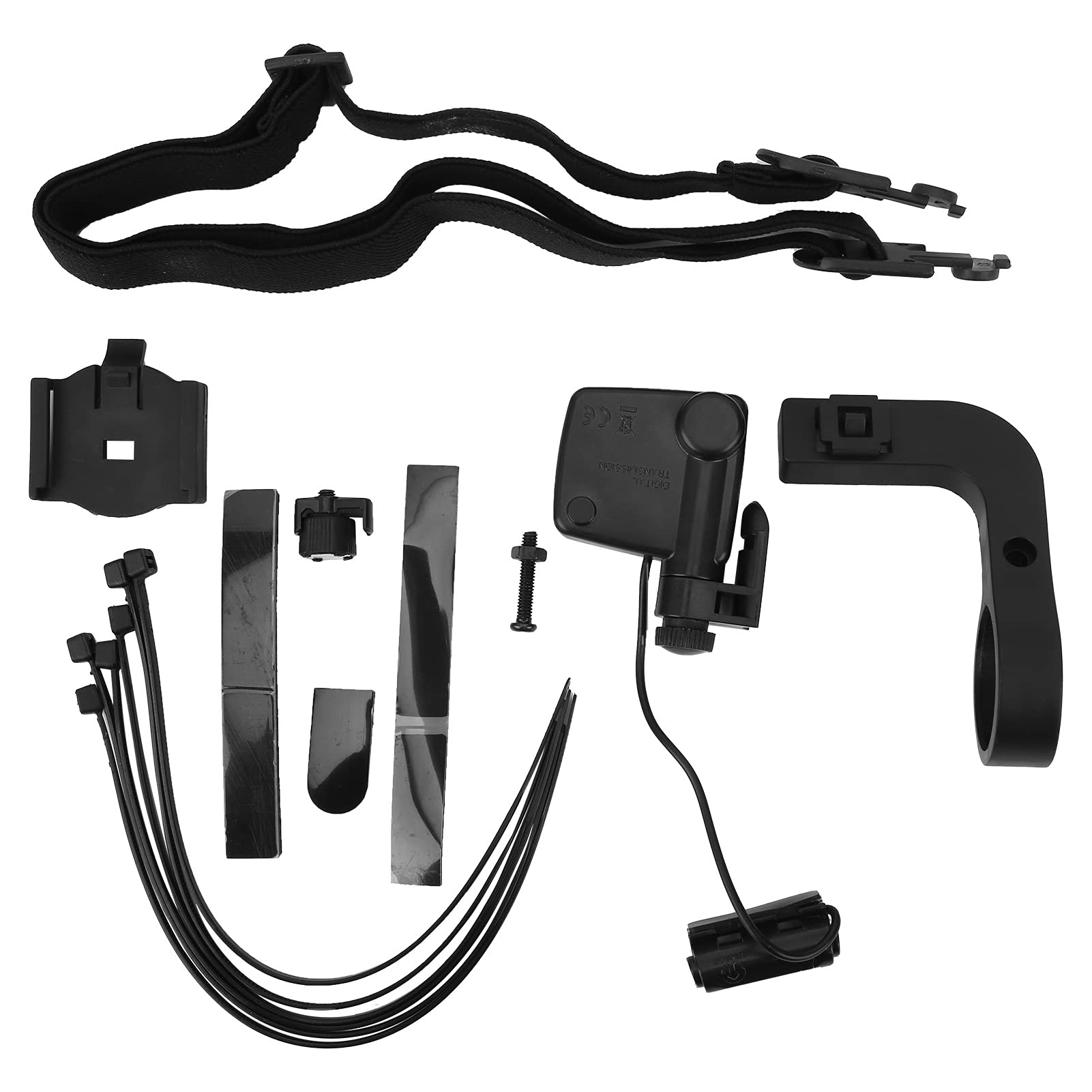 Compteur de Vélo, Cycloordinateur ABS avec écran LED 2,8 Pouces,