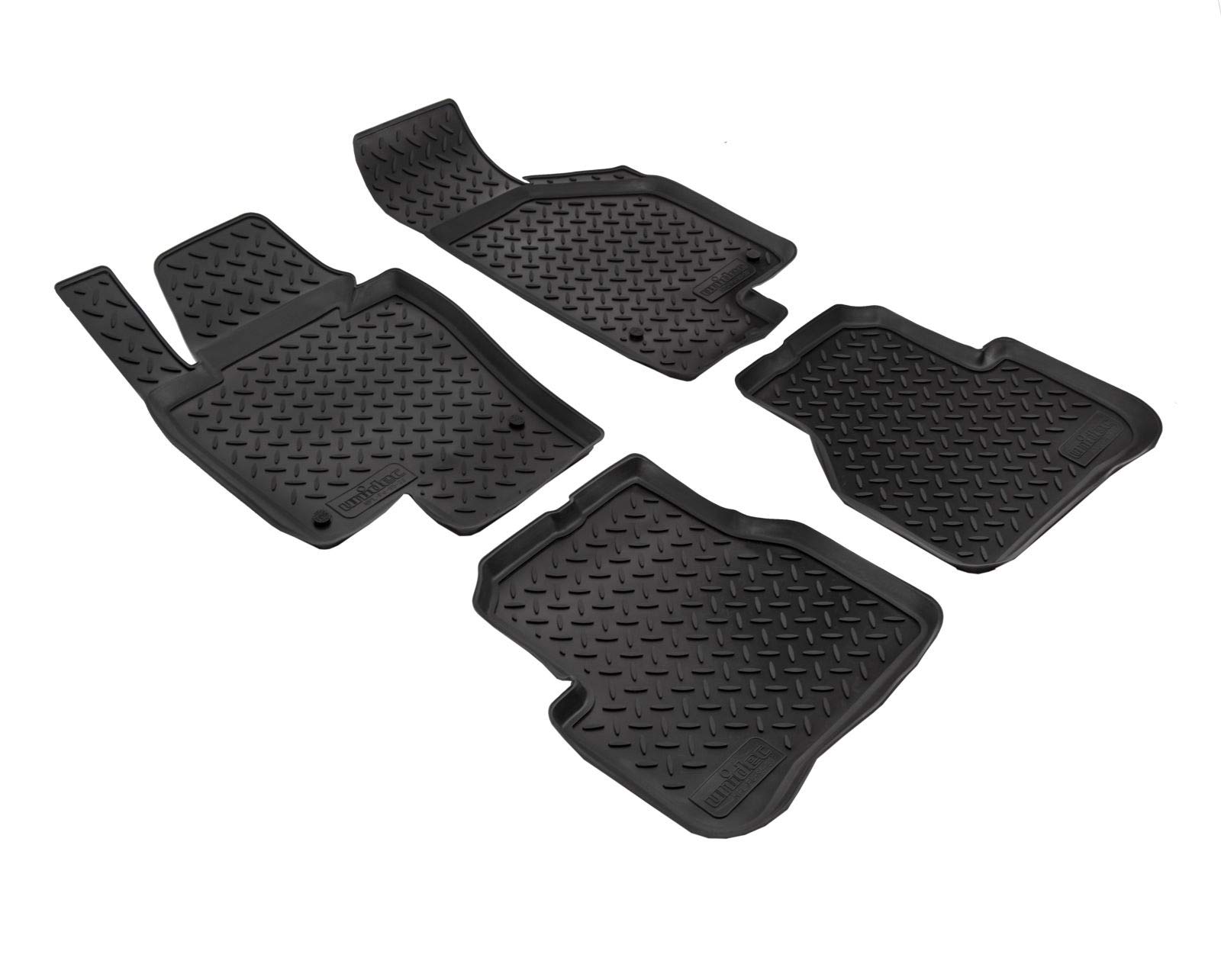J&J AUTOMOTIVE | Allwetter TPE Gummimatten + Kofferraumwanne Set Für Passat B6 / B7 Variant 2005-2014, Antirutsch, Passgenau, Rand 2-4cm, Schwarz