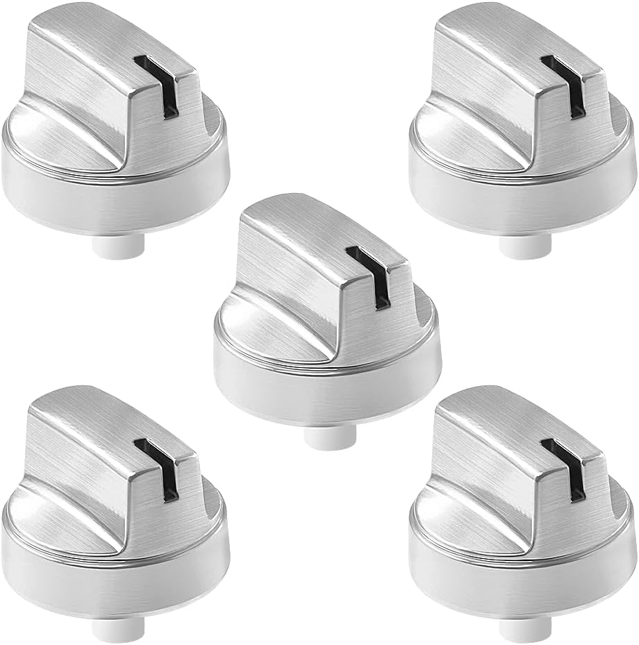 5PCS WB03X29354 Stove Knobs Replacements，Gas Cooktop Knob