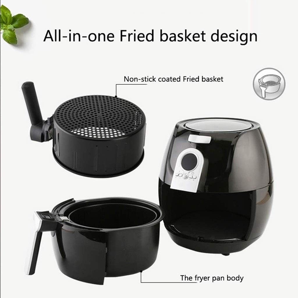 The Air Fryer With Adjustable Temperature Tower Has a Fast Circulation System, Oil-free and Low-fat Cooking