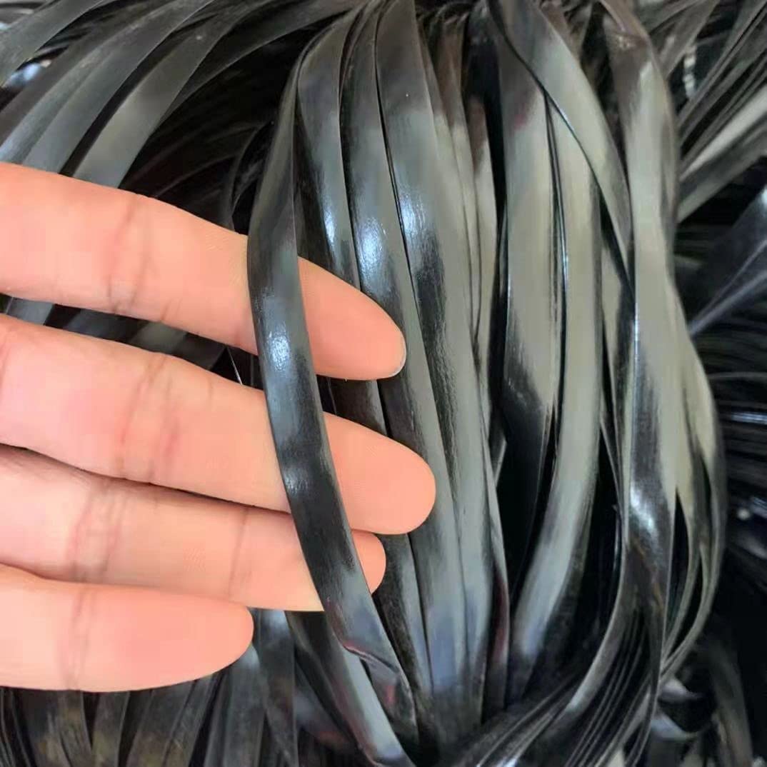 Yebio H Plastic Woven Rattan 500G 70M Repair Material And Woven For Outdoor Garden Pationiture, Durable Wicker Benc Chair Table Repair Kits/H/8Mm