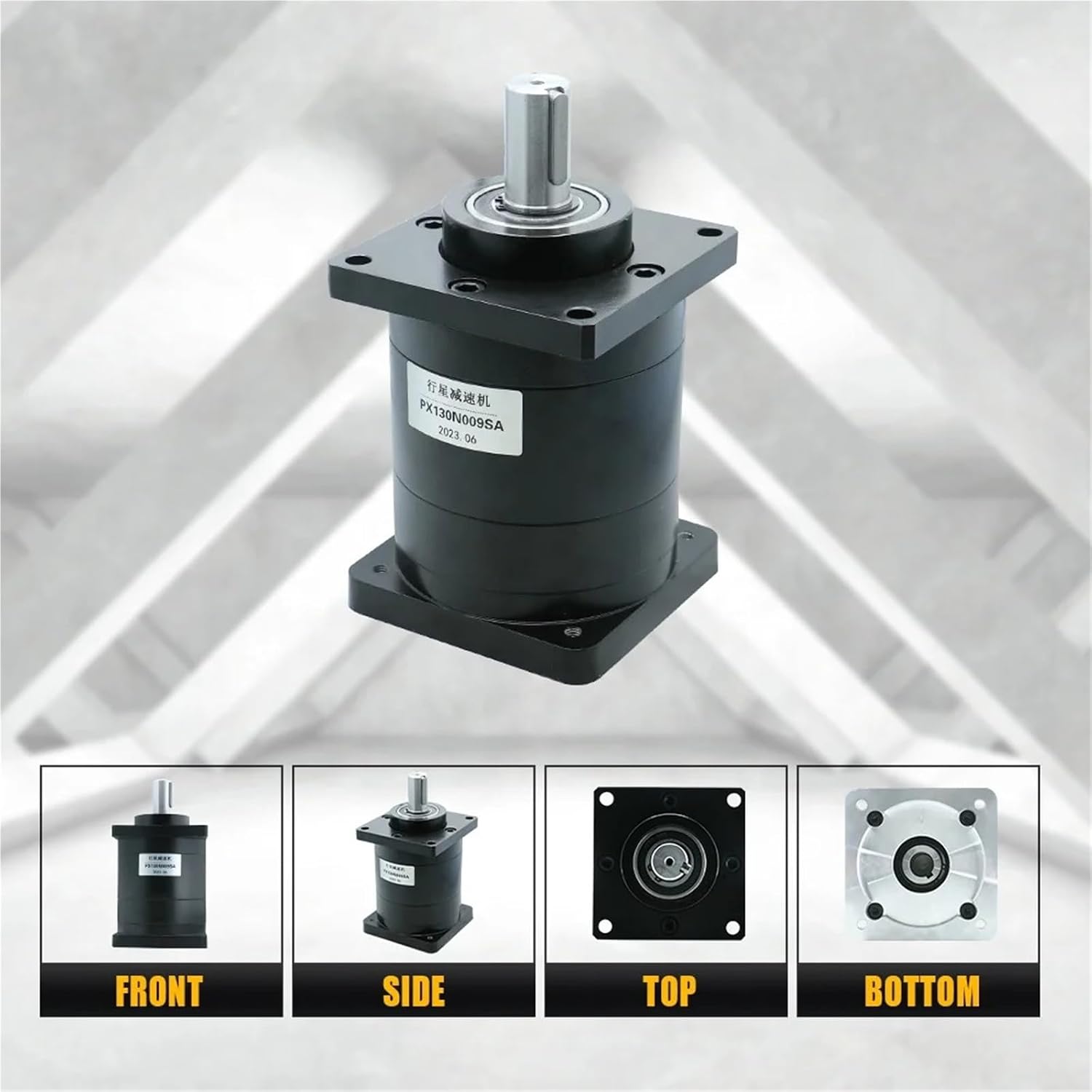 Service Speed Ratios 9 12 16 18 20 24 30 36 Gear Servo Planetary Gearbox Reducer PX130-L2 130 MOTORfor Computerized Numerical Control