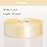 YASEO 1 Inch Cream Yellow Solid Satin Ribbon, 50 Yards Craft Fabric Ribbon for Gift Wrapping Floral Bouquets Wedding Party Decoration