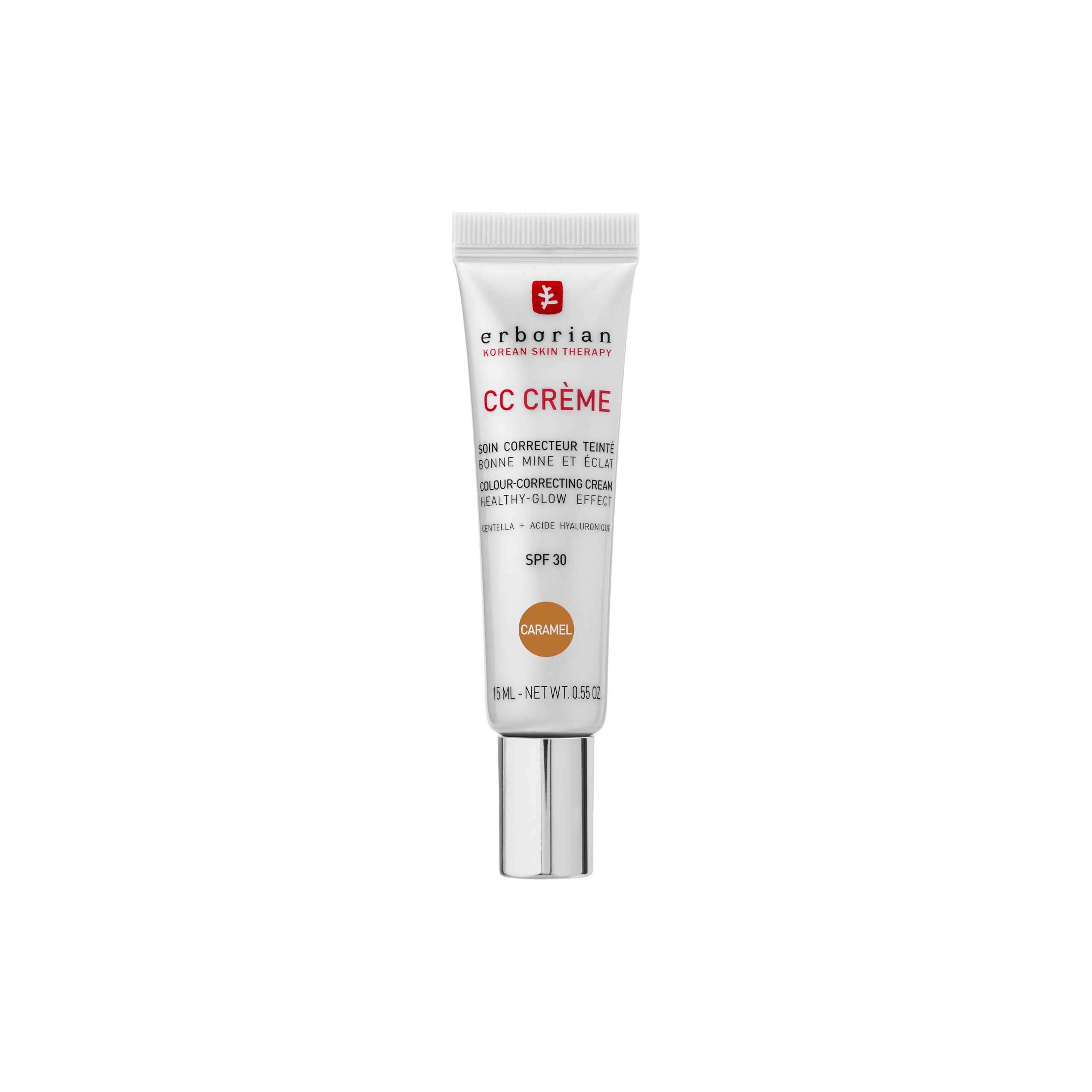 Erborian, CC Cream with Centella Asiatica- Color Correcting Cream with Healthy Glow Effect, Natural and Luminous Finish