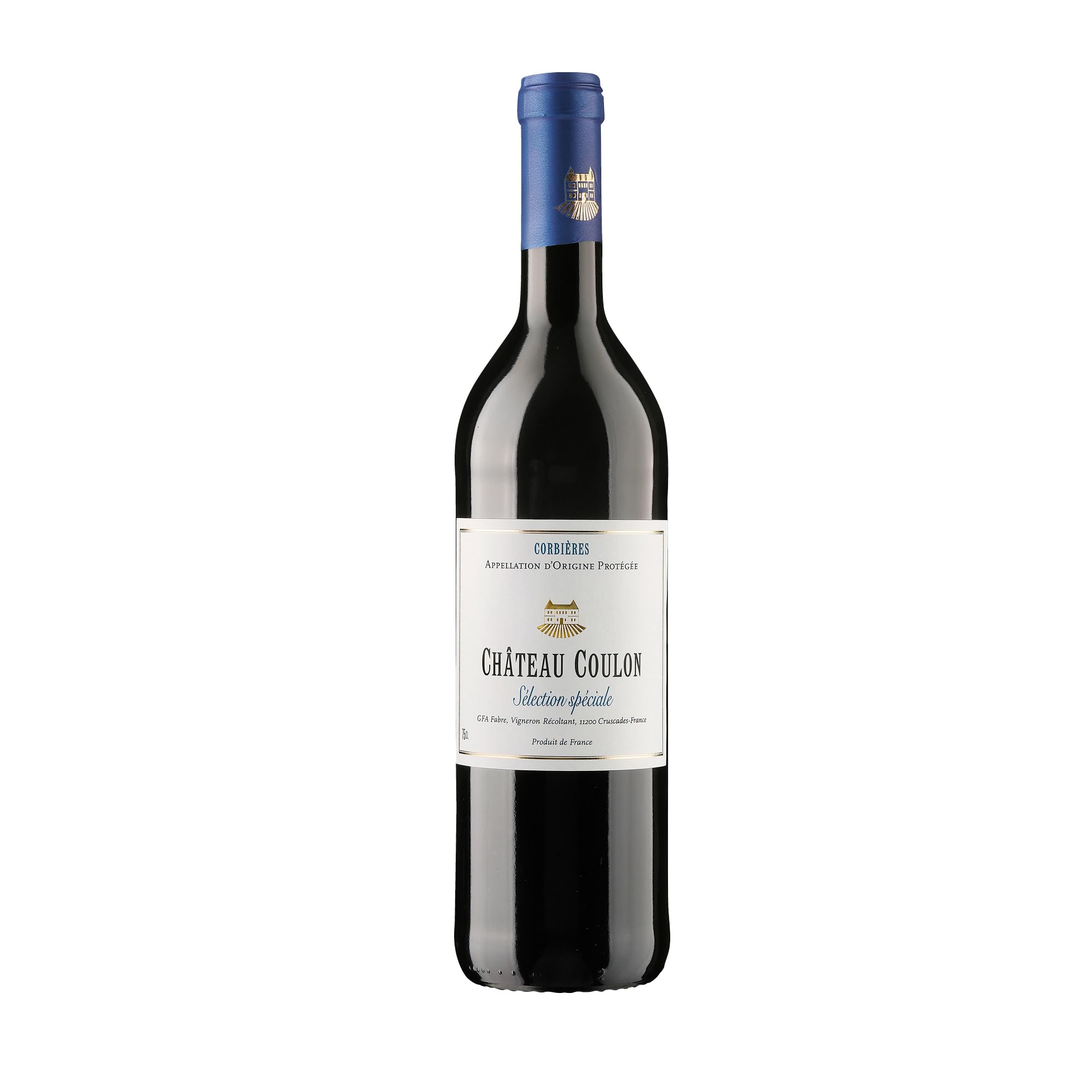 DELINAT – Château Coulon Sélection spéciale 2022 – Französischer Rotwein trocken – Bio-Wein aus Languedoc, vegan