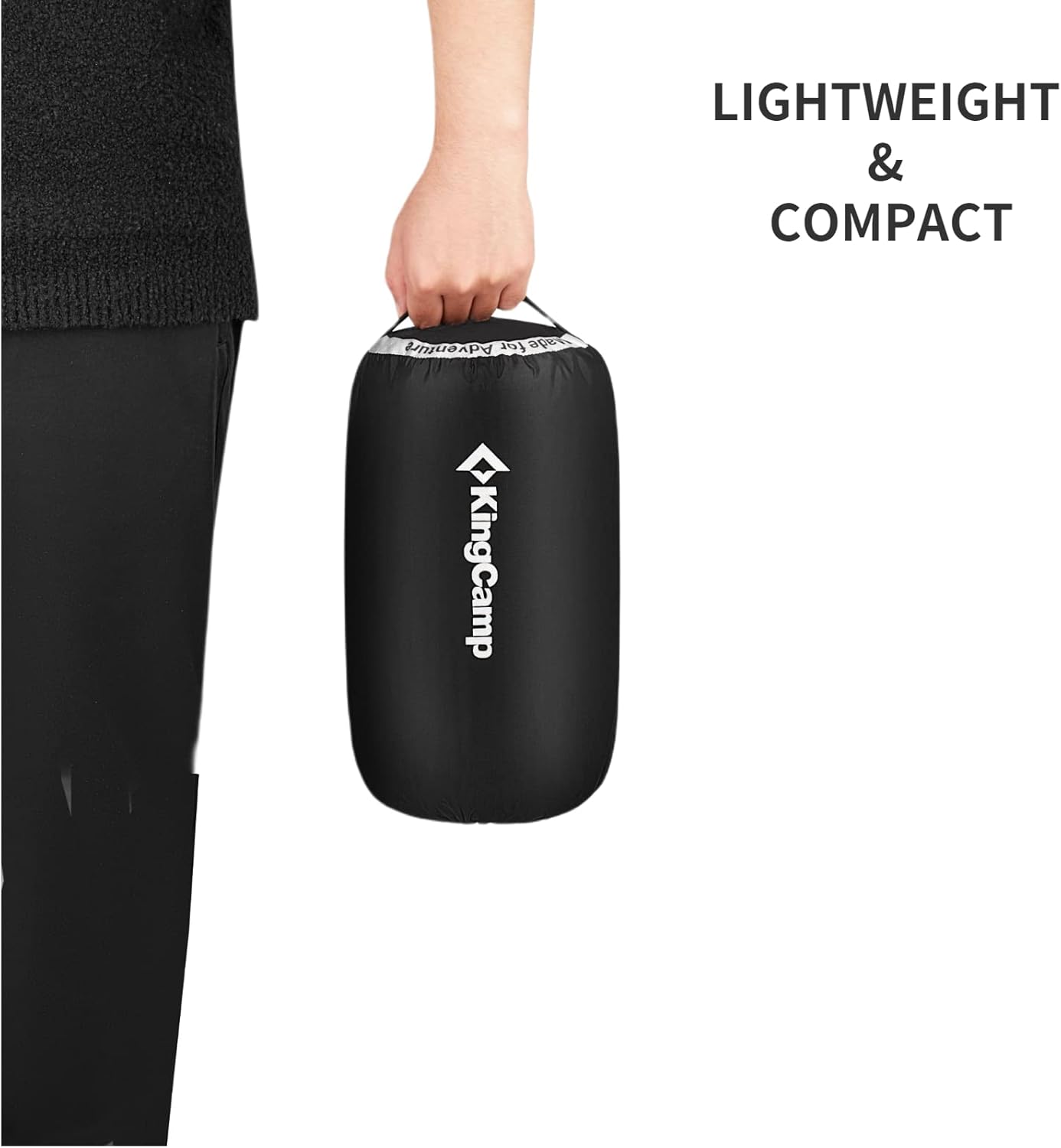 KingCamp Camping Cot Pads XL Thick, Adults Portable Soft Foldable Comfortable Bed for Outdoor Indoor, Travel, Hiking, Lounge Chair, Navy : Everything Else