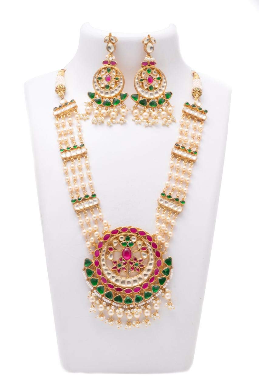 Amazon.com: Jadtar Necklace Set 