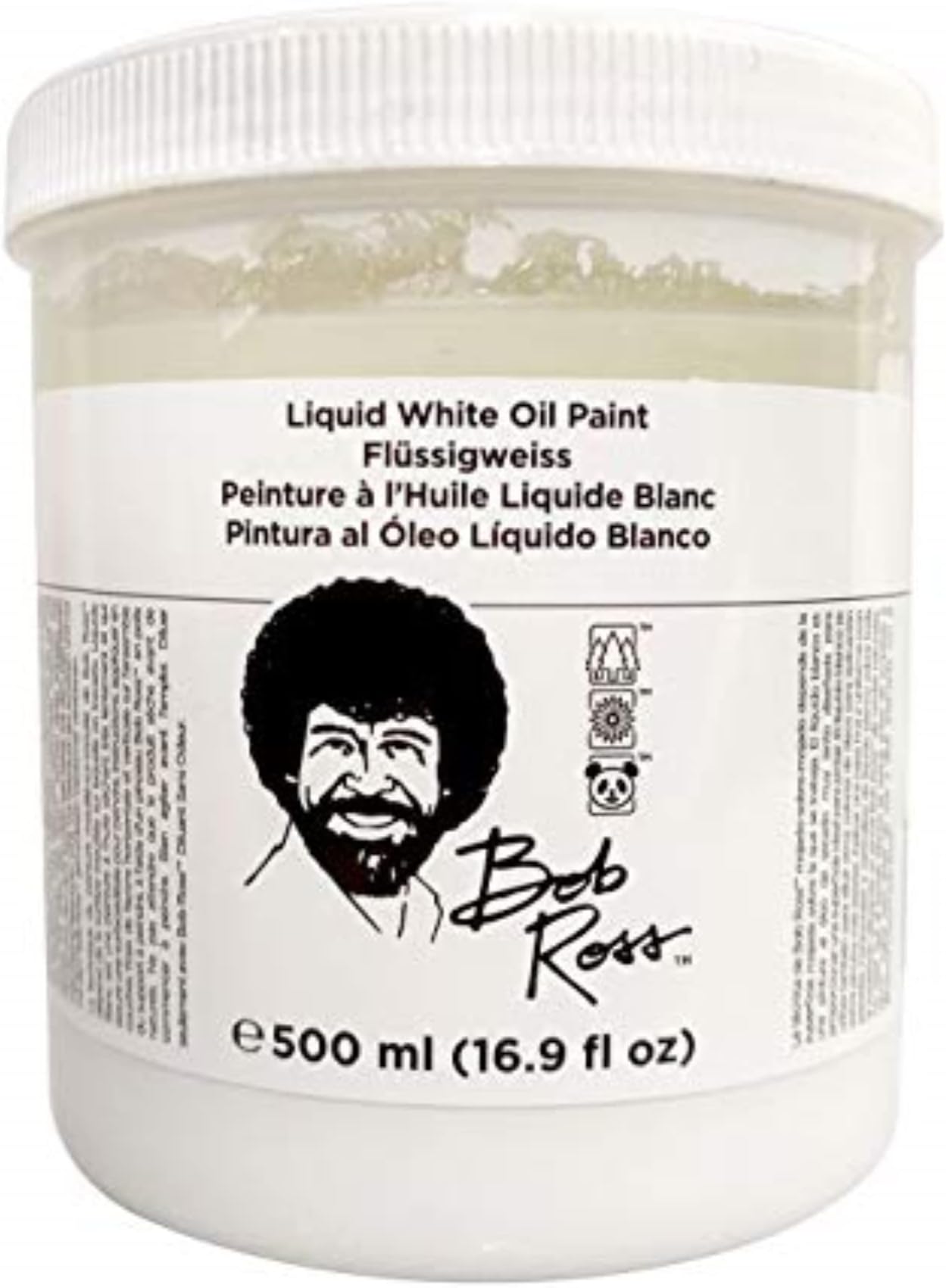 Bob Ross 3 Piece 8oz Liquid Basecoat Set (Liquid White