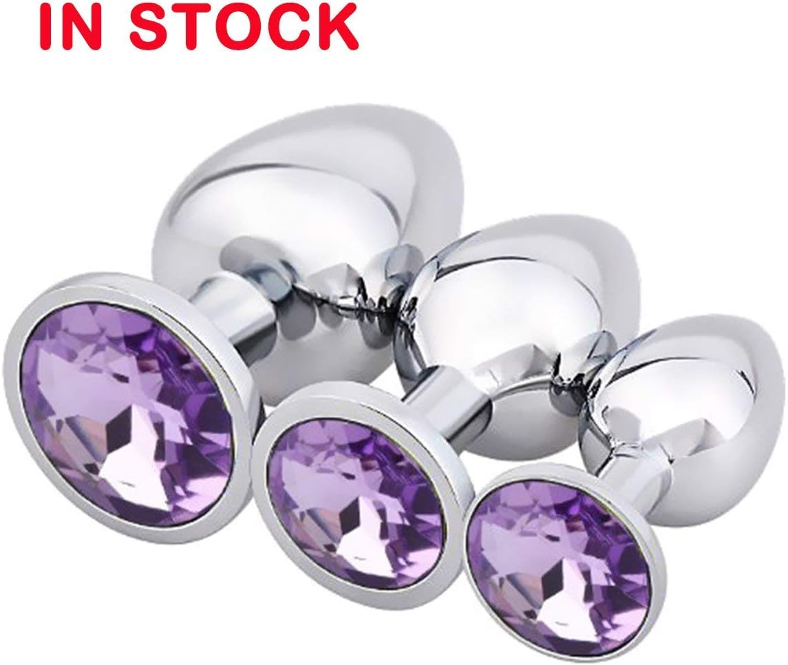 Lorelore 3pcs J-e-w-e-led Be-gi-n-ners Sets for Men Women Light Purple