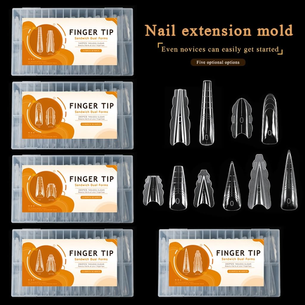 Butterfly Shape Nails Forms Nails Extensions For Perfectly Manicures Tool Every Time