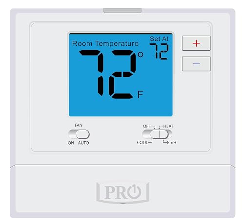 PRO1 T721 Non-Programmable Wall Thermostat 2H/1C