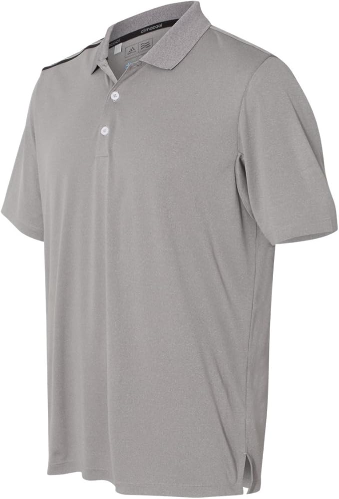 adidas 3 stripes logo polo shirt mens
