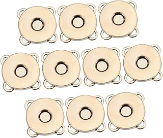 Sewroro 10 Peças Máquina De Costura Magnética Artesanato Botão De Pressão Magnética Bolsa Quincunx Roupas Máquina De Costura Tote Fecho De Bolsa Magnética Fecho Magnético De Bolsa Fecho