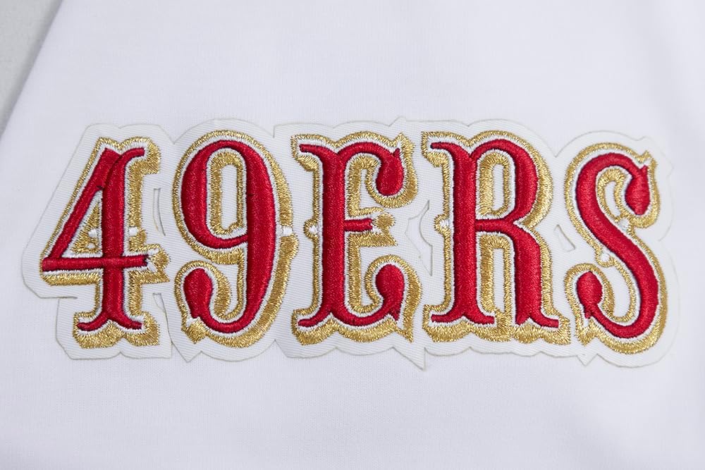 Pro Standard Mens NFL Classic Chenille Full Zip Hoodie - Image 7