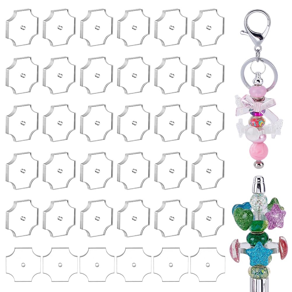 Perles d'espacement pour stylos customisés et ateliers loisirs créatifs en famille