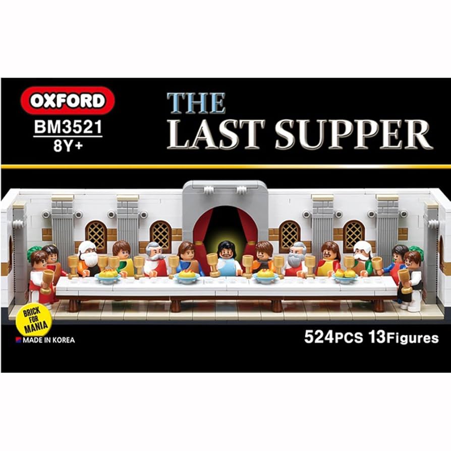  Man -  Man Maniaグッズセット OXFORD The Last Supper Brick For Mania Kids Block Toy BM3521