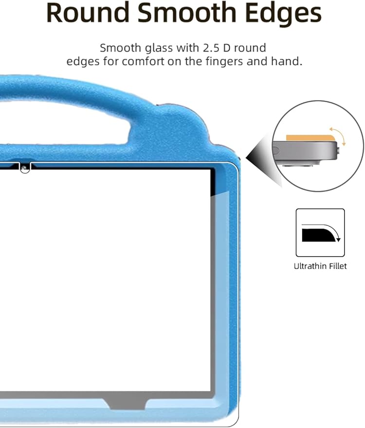 Protector de Pantalla de Vidrio Templado para VOLENTEX M10 10 Pulgadas, 2 Unidades miniatura 3