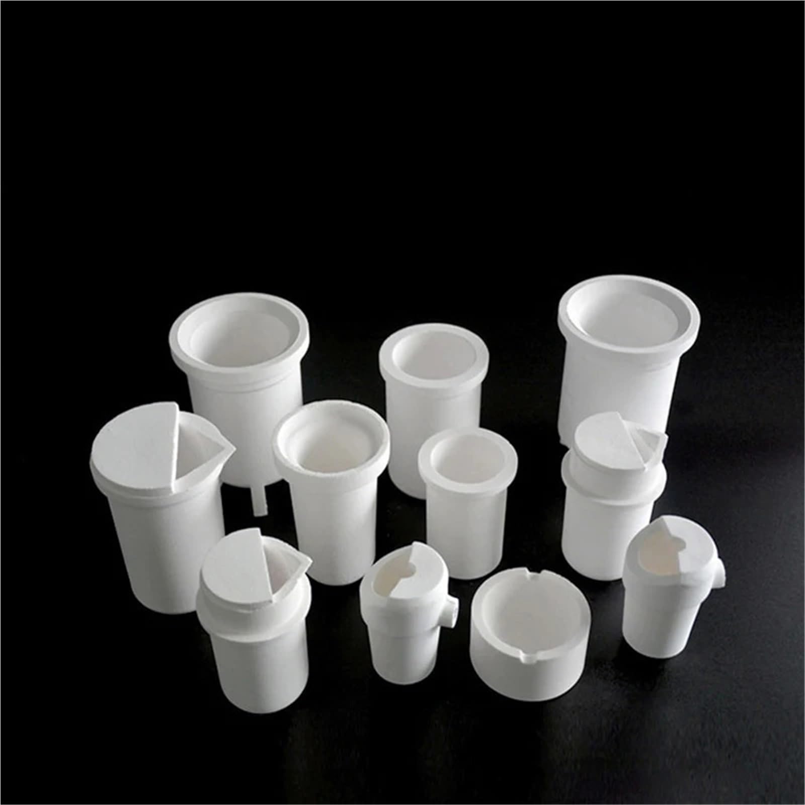 Crogiolo in ceramica con tazza di fusione in platino 150/250/350 for strumenti for la creazione di gioielli in fusione di platino(C.CC.250-(S.SY.250))