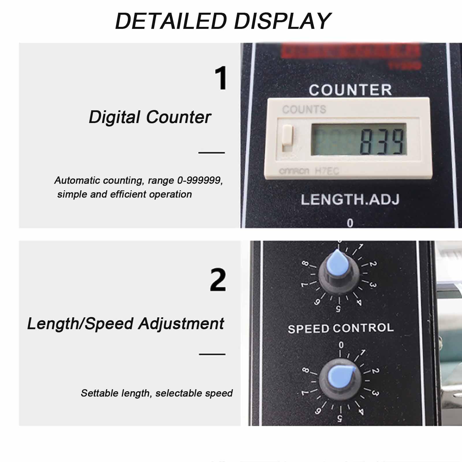 Distributeur Automatique D'étiquettes Commercial, Distributeur Électrique De Décapage D'étiquettes, Vitesse 1-8 M/min Et Comptage Automatique 0-99999999, Longueur : 3-150 Mm Et Largeur : 4-140 Mm