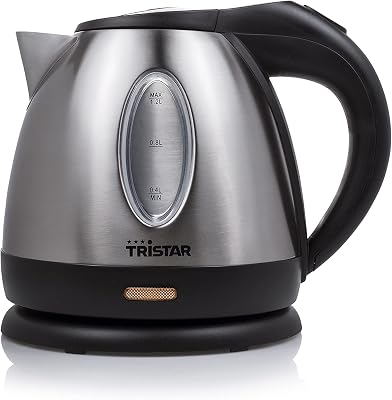Tristar WK-1323 – Hervidora de agua, volumen 1,2 litros, 1500 W