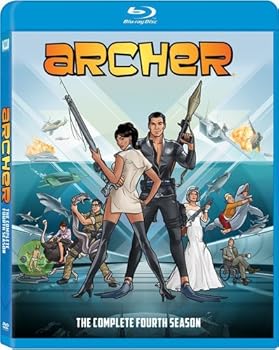 Blu-ray Archer: The Complete Fourth Season Book