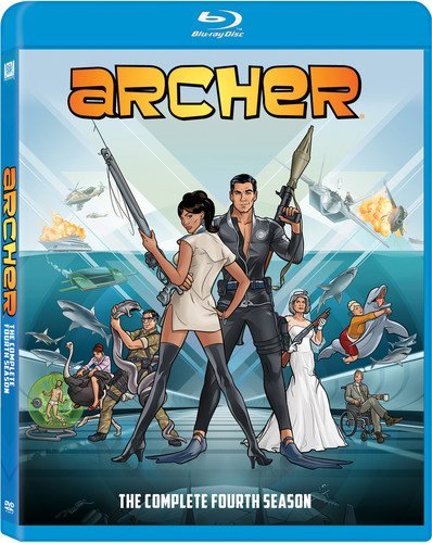 Archer: The Complete Fourth Season B00BTRK95Y Book Cover