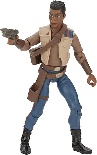 Miniatura 6 de STAR WARS Galaxy of Adventures The Rise of Skywalker Finn Figura de acción de 5 pulgadas con divertido movimiento de acción Blaster