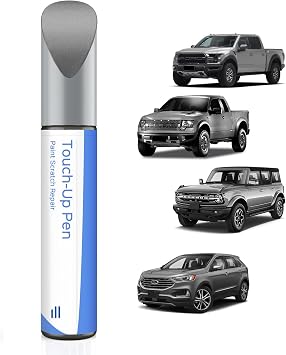 M7 Carbonized Gray Metallic Touch Up Paint Compatible with Ford Exact MatchChips and Nicks Touch Up