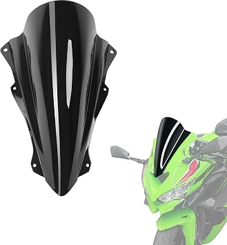 Motorcycle Windscreen Compatible with Kawasaki Ninja ZX-4R ZX-25R
