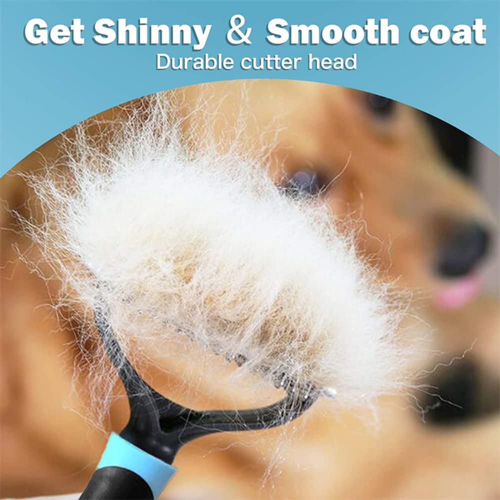 Brosse pour chien – Peigne démêlant double face, brosses pour chats à poils longs et courts, brosse de toilettage pour chat – Brosses de toilettage pour chiens et chats