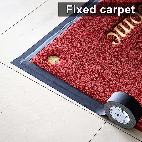 BOMEI PACK Fita Adesiva Preta, Fosca, Antirreflexiva, 2