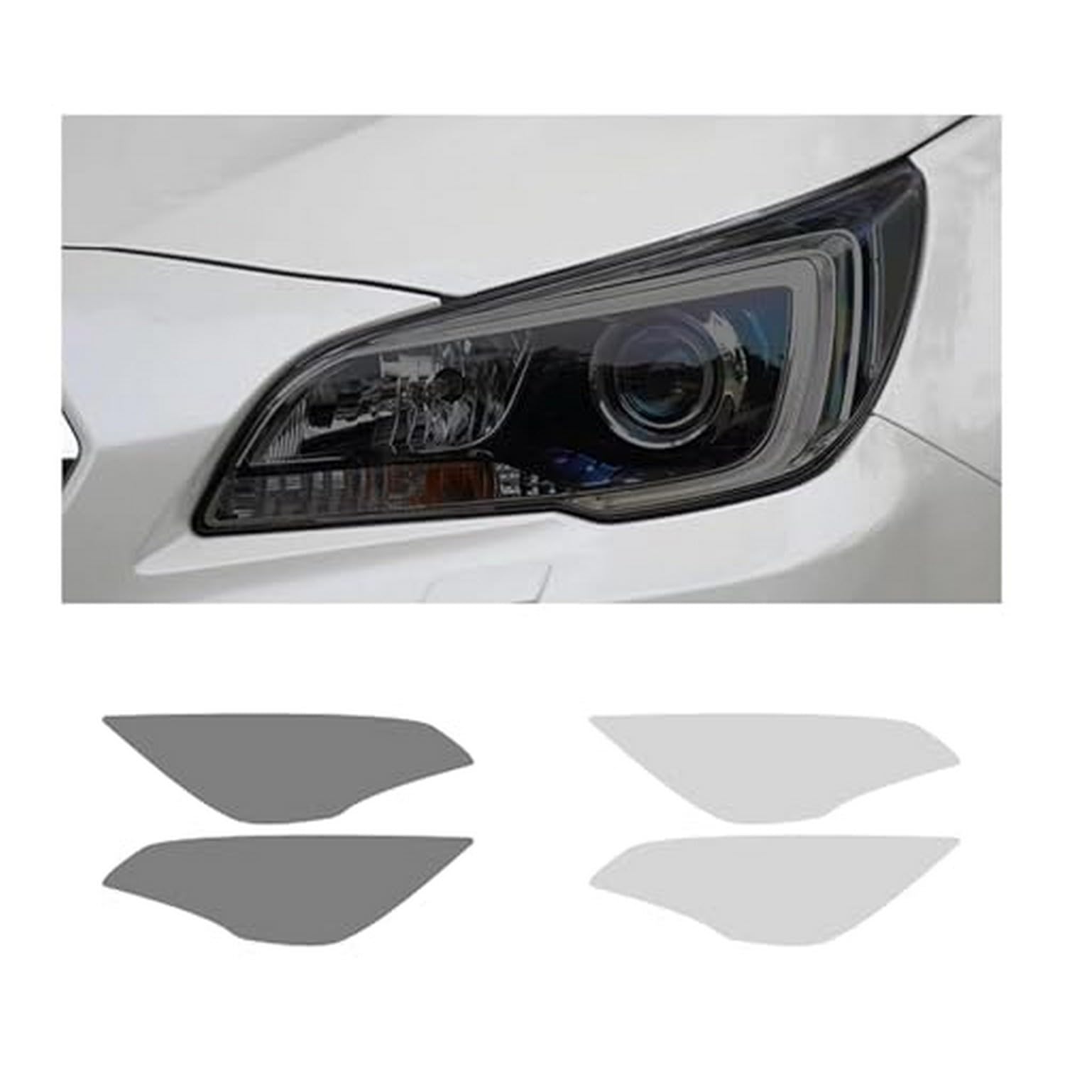Film protection phare Subaru Legacy TPU finition noire haut de gamme