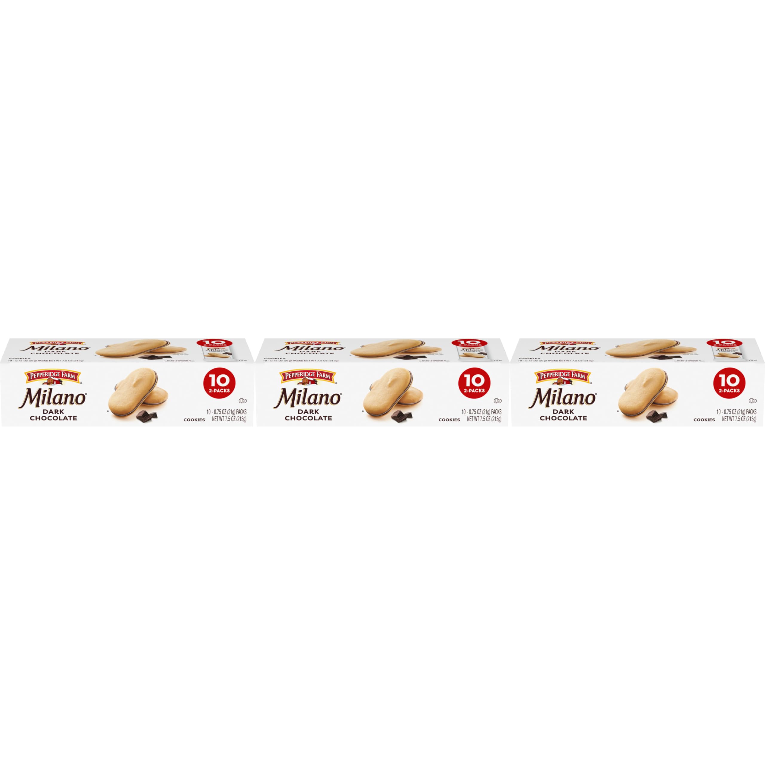 Amazon.com : Pepperidge Farm Milano Cookies, Dark Chocolate, 2