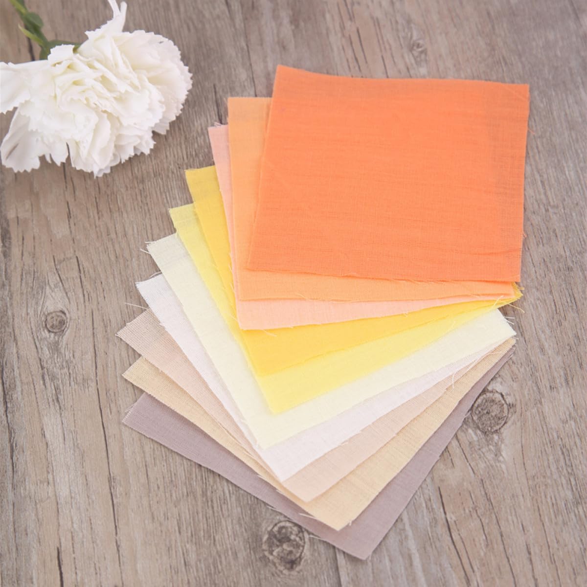 GALPADA 50pcs Cotton Patchwork Cloth Squares DIY Sewing Fabric Handmade Accessories for Women and Quilting Material for Home Decor and Crafts
